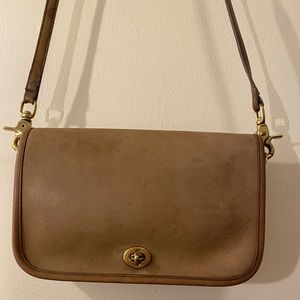 Coach Vintage Putty Pocket Purse 9755 Crossbody Bag